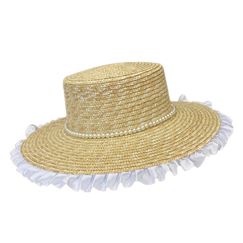 DECORATED STRAW HAT